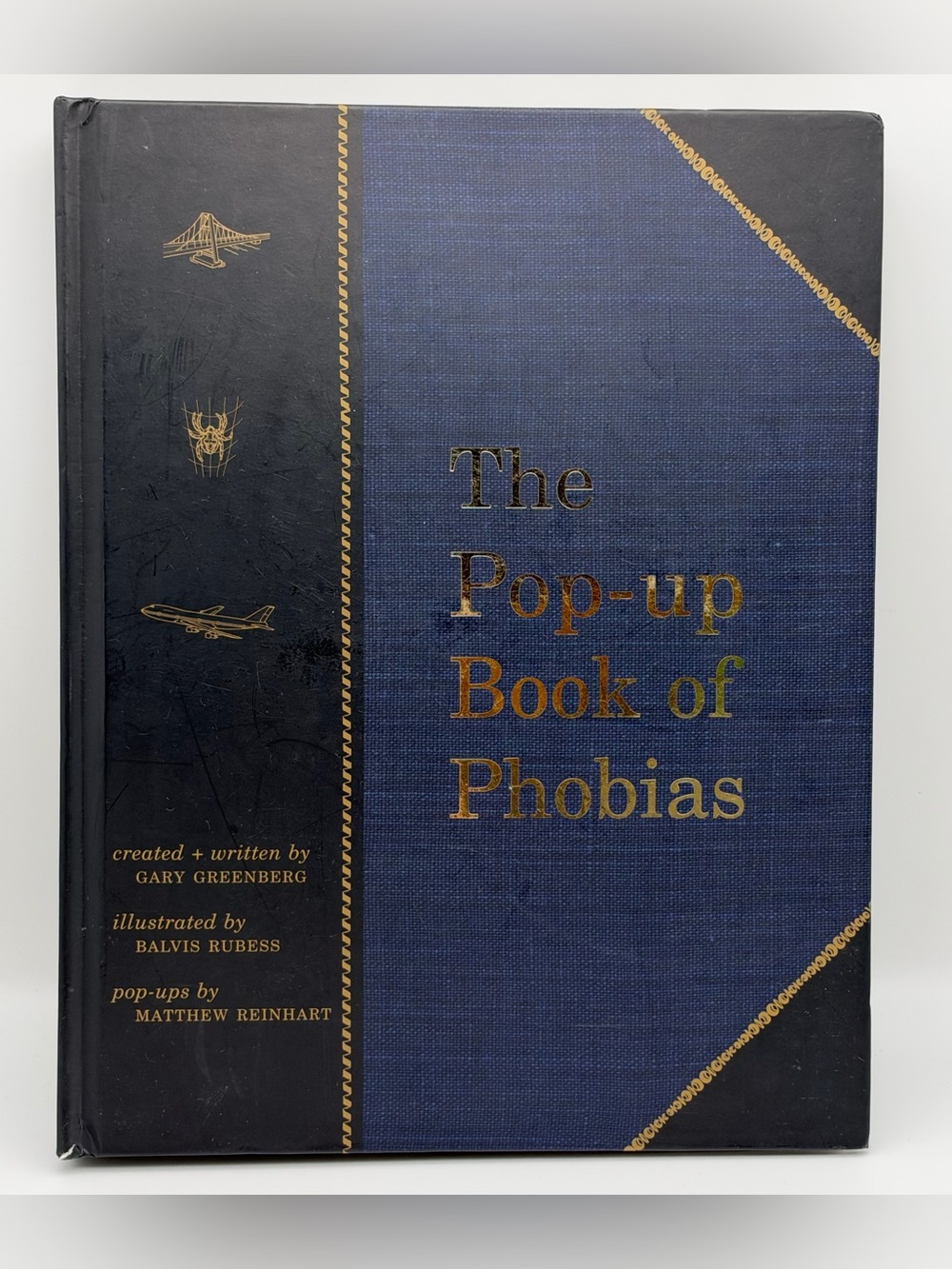 The Pop-Up Book of Phobias by Gary Greenberg Rob Weisbach Hardcover Book